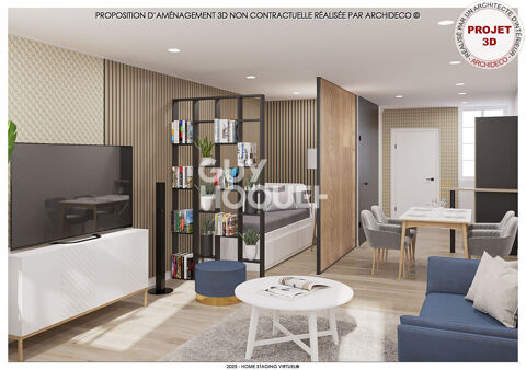  Appartement à vendre 1 pièce 37 m²