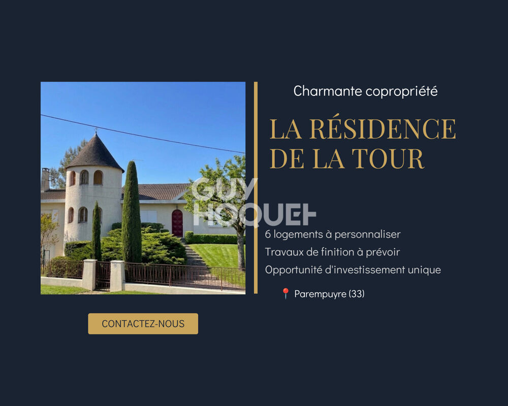 Appartement 4 pièces 73 m² · à Parempuyre · 73 m² · 147 000 €
