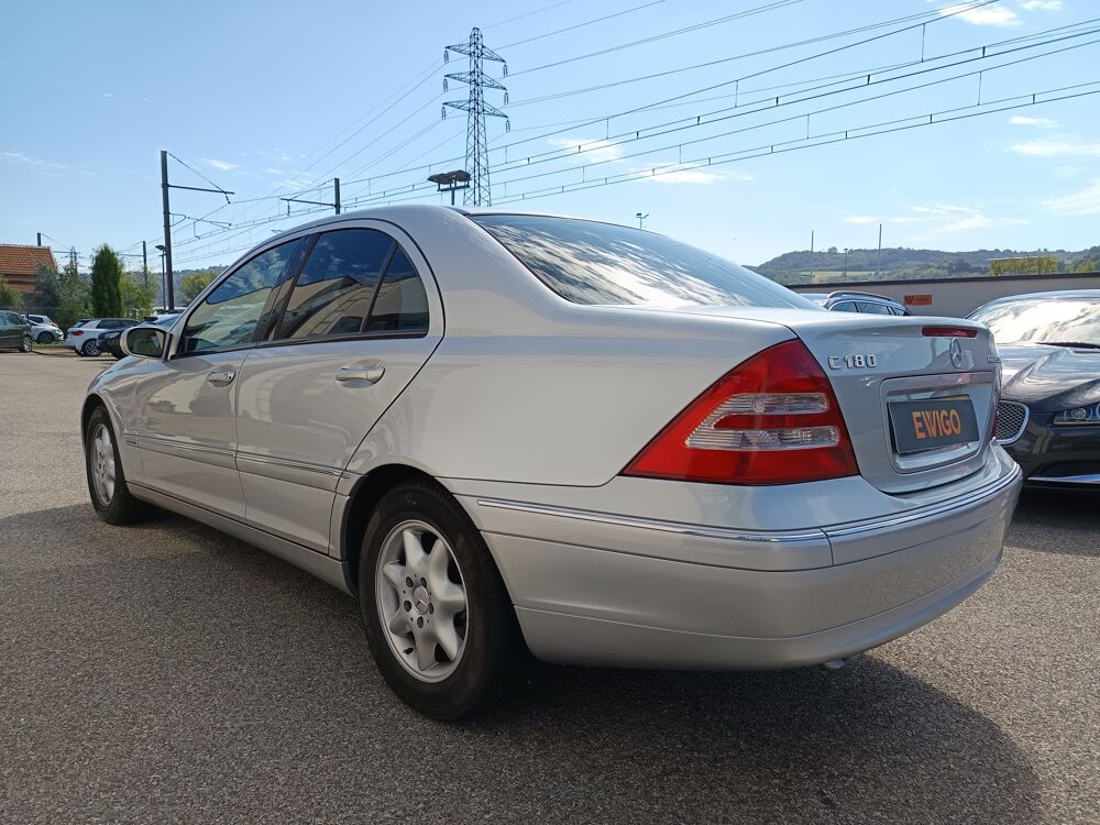 Classe C 1.8 180 KOMPRESSOR 140ch ELEGANCE / Entretiens 2003 a 2026/ 2002 occasion 69420 Ampuis