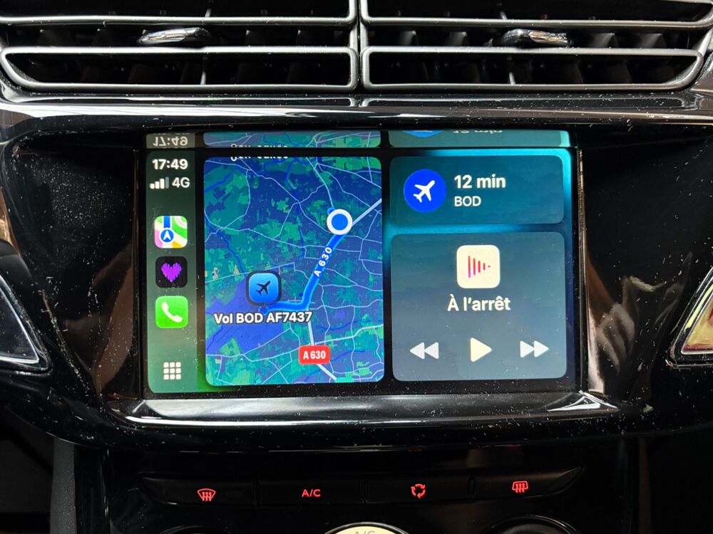 DS3 1.2 PURETECH 110 S&S EAT6 So Chic / CARPLAY / BLUETOOTH / R&Eacute; 2016 occasion 33320 Eysines