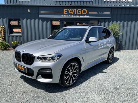 BMW X3 20D 190 / PACK M / HK / TO / XDRIVE / ENTRETIEN COMPLET BMW 2021 occasion La Rochelle 17000