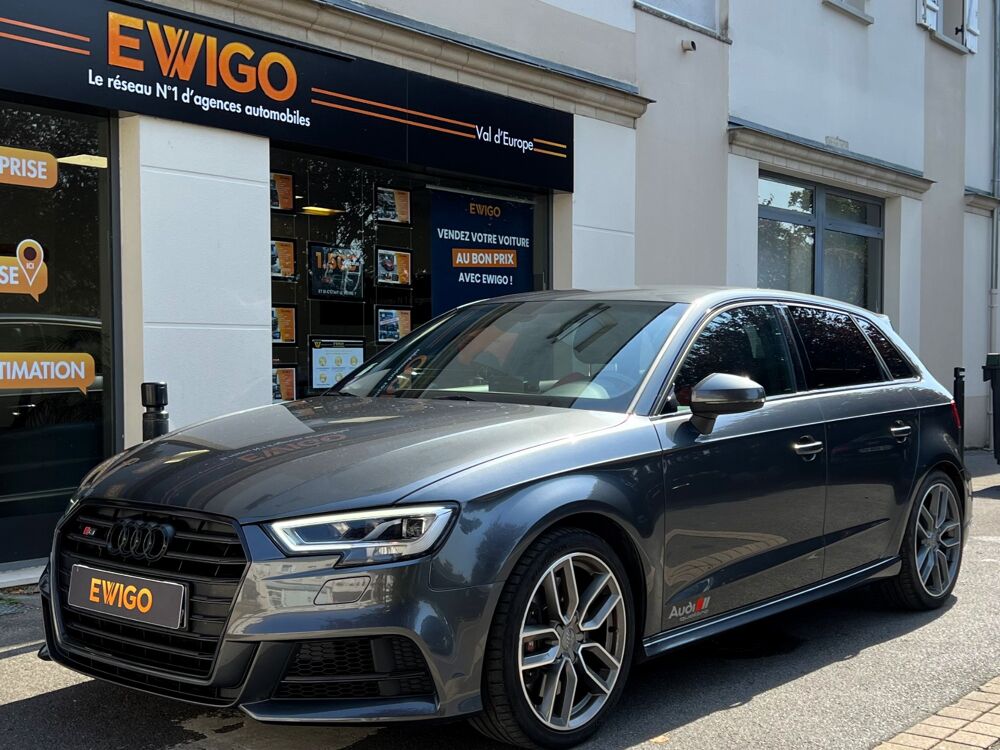 S3 SPORTBACK 2.0 TFSI 300 ch QUATTRO S-TRONIC + DISQUES BREMBO 2019 occasion 77700 Serris