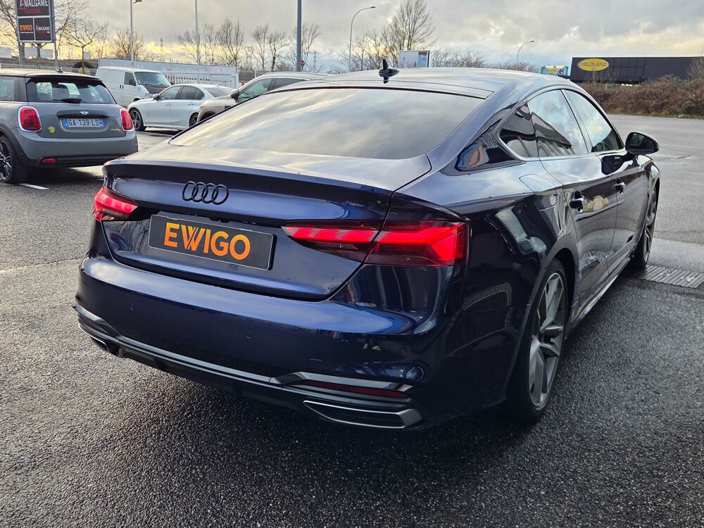 A5 SPORTBACK 2.0 35 TDI 165 HYBRID MHEV S-LINE SIEGE COBRA S-TR 2023 occasion 68170 Rixheim