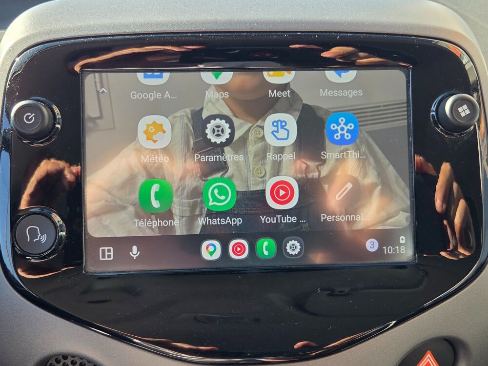 Aygo 1.0 VVTI 70 BOITE AUTO GRAND ECRAN CARPLAY 1er MAIN ENTRETIE 2020 occasion 33210 Maz&egrave;res