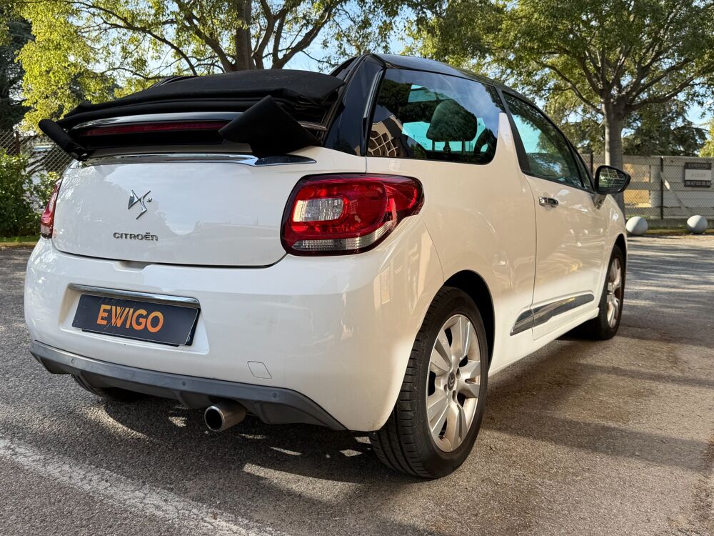 DS3 1.6 VTI 120Ch SO CHIC CABRIOLET *BLUETOOTH*ENTRETIEN COMPLET 2014 occasion 13009 Marseille