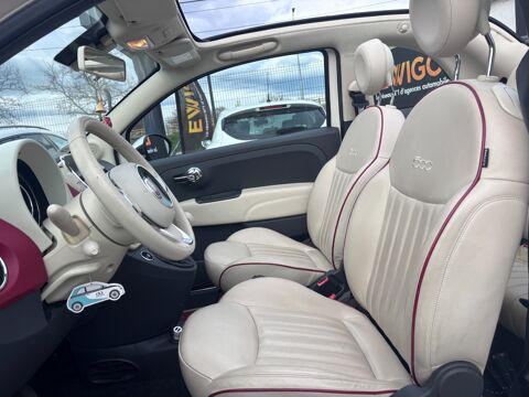 500 CABRIOLET 1.2 70 60EME N104/560 / CARPLAY / RADAR AR 2018 occasion 42160 Andr&eacute;zieux-Bouth&eacute;on