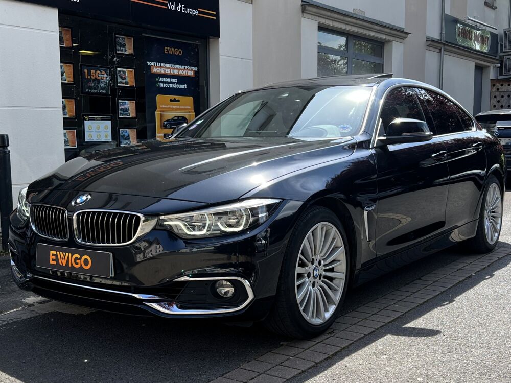 S&eacute;rie 4 GRAN-COUPE 2.0 420 I 185 LUXURY BVA + TOIT OUVRANT/ SIEGES C 2019 occasion 77700 Serris