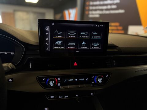 A4 AVANT 2.0 40 TDI 200 MHEV HYBRID BLACK EDITION QUATTRO S-TRO 2022 occasion 44300 Nantes
