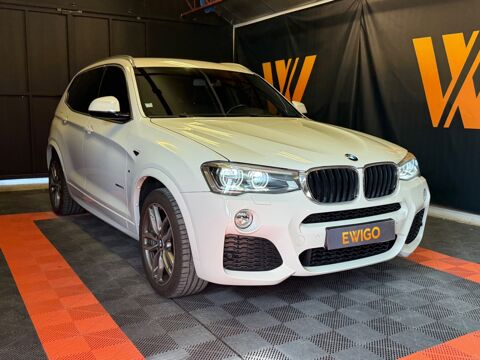X3 2.0 D 190 Ch PACK M SPORT XDRIVE SIEGES CHAUFFANT / SIEGES E 2016 occasion 24750 Tr&eacute;lissac