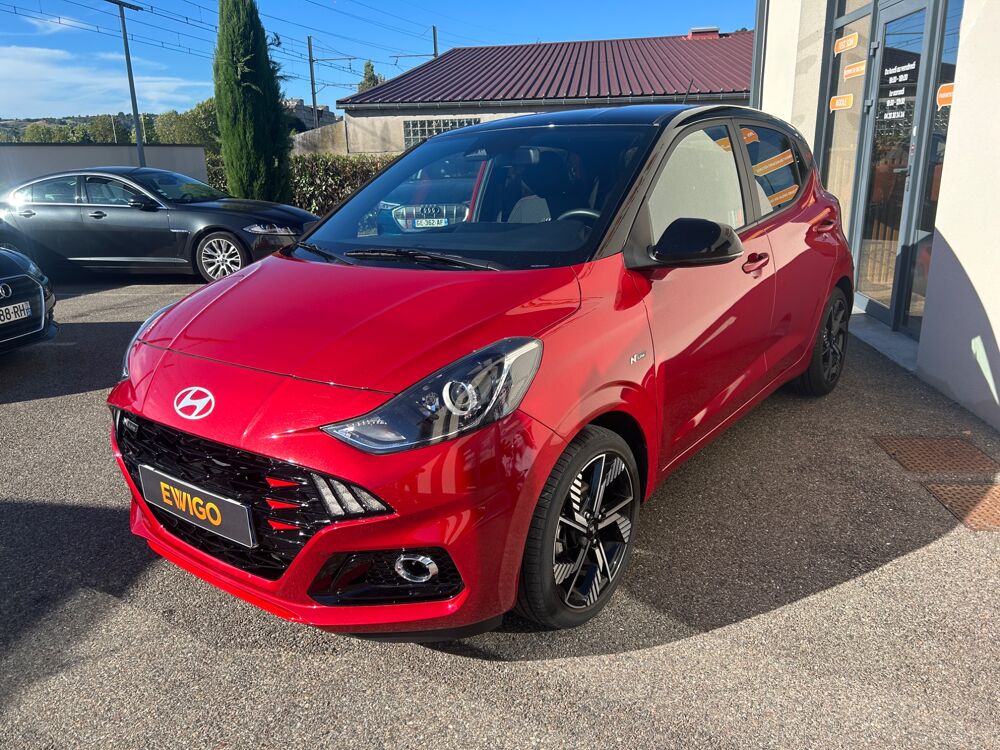 i10 1.2 MPI 85 GARANTIE Hyundai 2030 Entretien constructeur 2025 occasion 69420 Ampuis