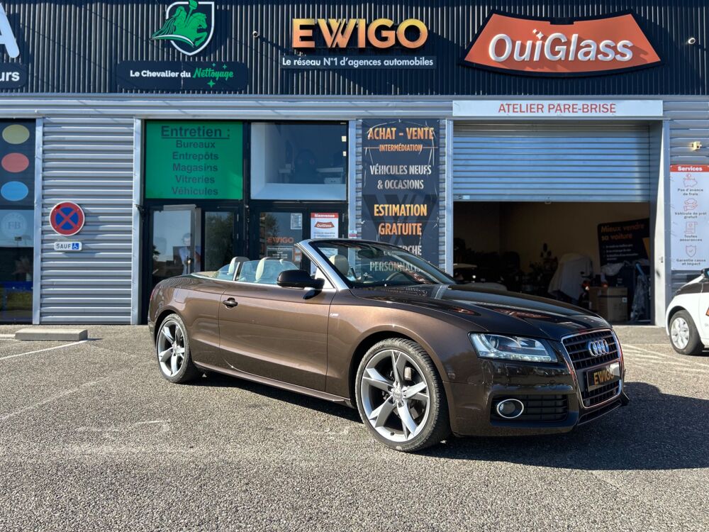 A5 CABRIOLET 2.0 TFSI 180 CH AMBIENTE MULTITRONIC BVA / SIEGES 2010 occasion 47000 Agen