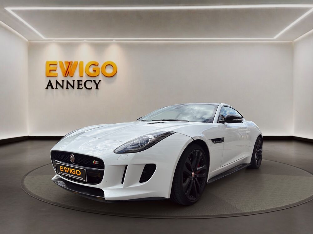 F-Type S COUPE 3.0 380CV BVA8 / MERIDIAN / TOIT PANO / SIEGES ELEC 2015 occasion 74600 Seynod