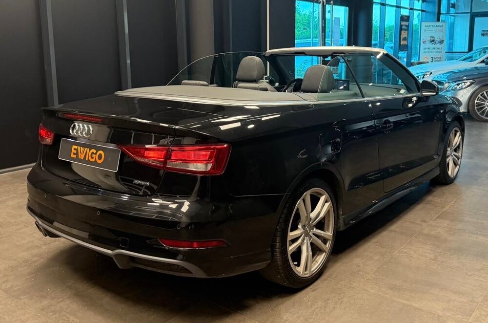 A3 CABRIOLET 2.0 TDI 184ch S LINE QUATTRO S-TRONIC 2017 occasion 67800 Hoenheim