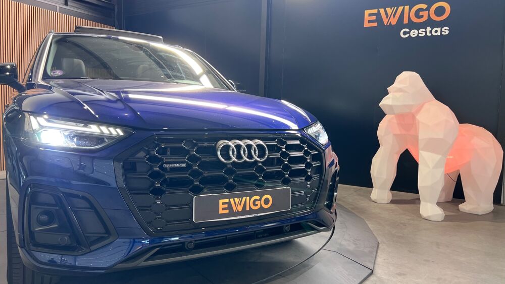 Q5 55 TFSIE 367ch QUATTRO S LINE S TRONIC 7 - MATRIX LED - FEUX 2023 occasion 33610 Cestas