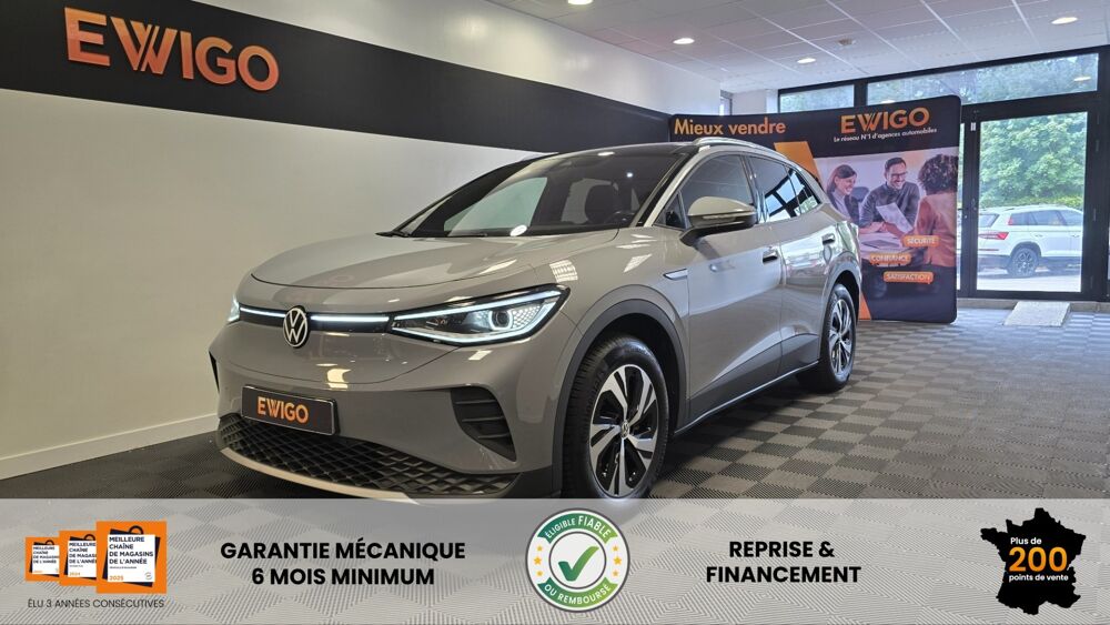 ID.4 ELECTRIC 150ch 52KWH PURE BVA + POMPE A CHALEUR 2022 occasion 21850 Saint-Apollinaire