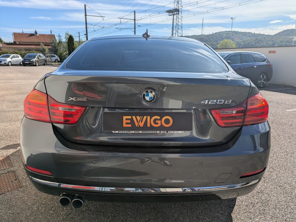 S&eacute;rie 4 GRAN-COUPE 2.0 420D 190ch MOTEUR 150000km LUXURY XDRIVE BVA 2016 occasion 69420 Ampuis