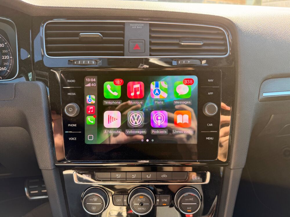 Golf GTE 204 Ch 1.4 TSI DSG BVA - CARPLAY - VIRTUAL COCKPIT 2020 occasion 26000 Valence