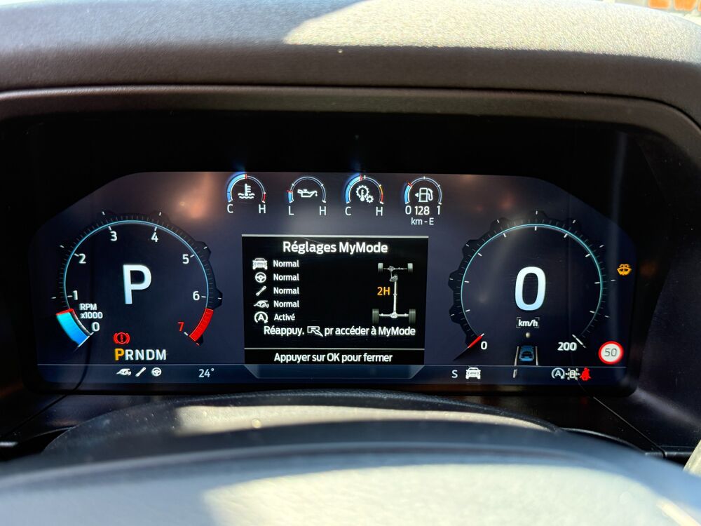 Ranger DOUBLE CABINE 3.0 RAPTOR ECOBOOST 290 CH 4X4 TVA R&eacute;cup&eacute;rable 2023 occasion 25000 Besan&ccedil;on