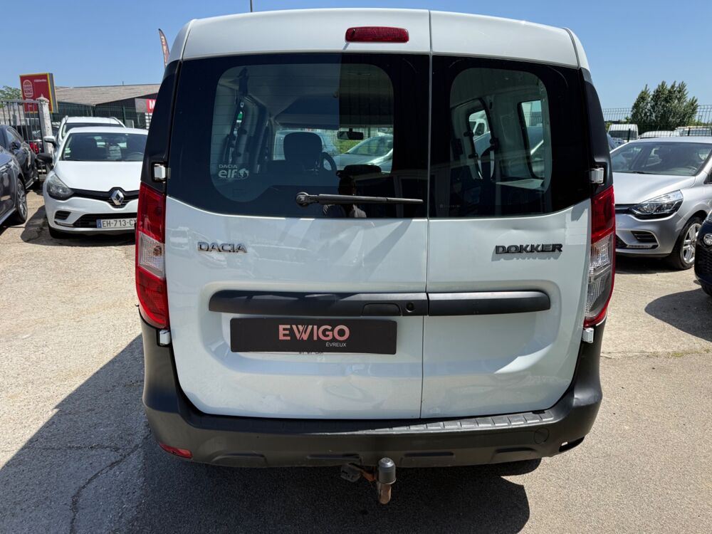 Dokker COMBI 1.5 DCI 90CH AMBIANCE - 1&Egrave;RE MAIN - CLIMATISATION - RE 2017 occasion 27000 &Eacute;vreux