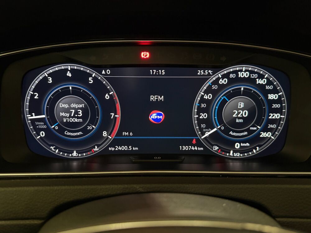 Golf 1.5 TSI 150ch EVO BLUEMOTION CARAT + PACK-R LINE EXT&Eacute;RIEUR 2019 occasion 81990 Puygouzon