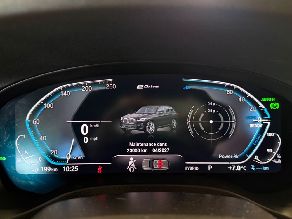 X3 3.0 E 292 Ch 185 PHEV HYBRID 10.5KWH M-SPORT XDRIVE BVA 2022 occasion 79000 Niort