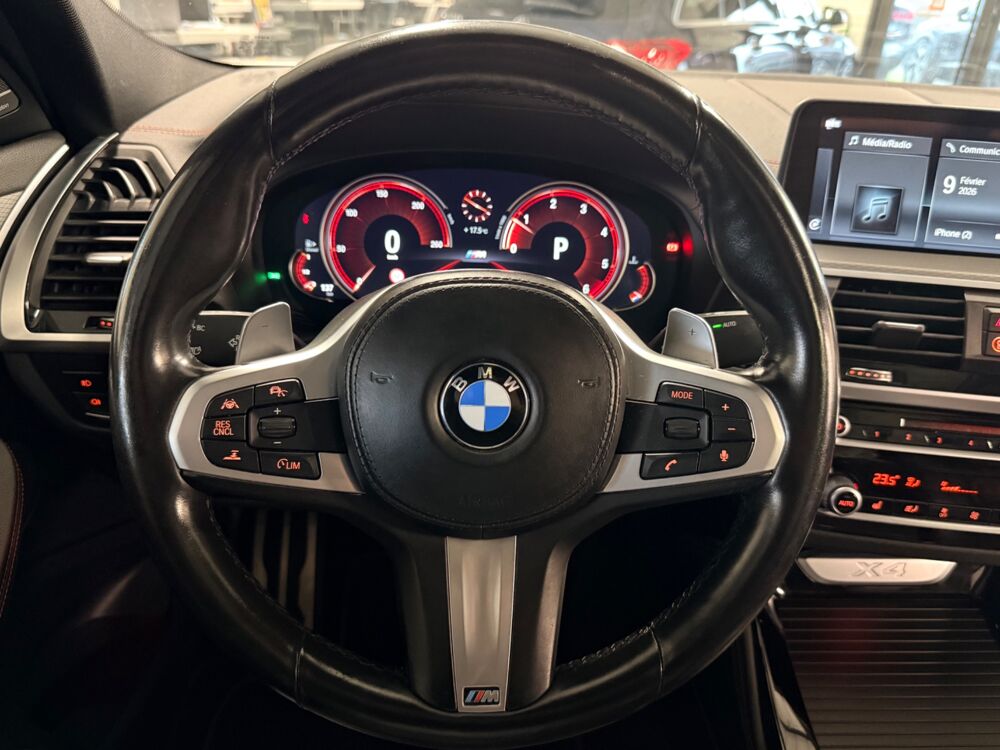 X4 2.0 D 190 Ch M-SPORT XDRIVE BVA - T/O - HK - APPLE CARPLAY - 2018 occasion 79000 Niort