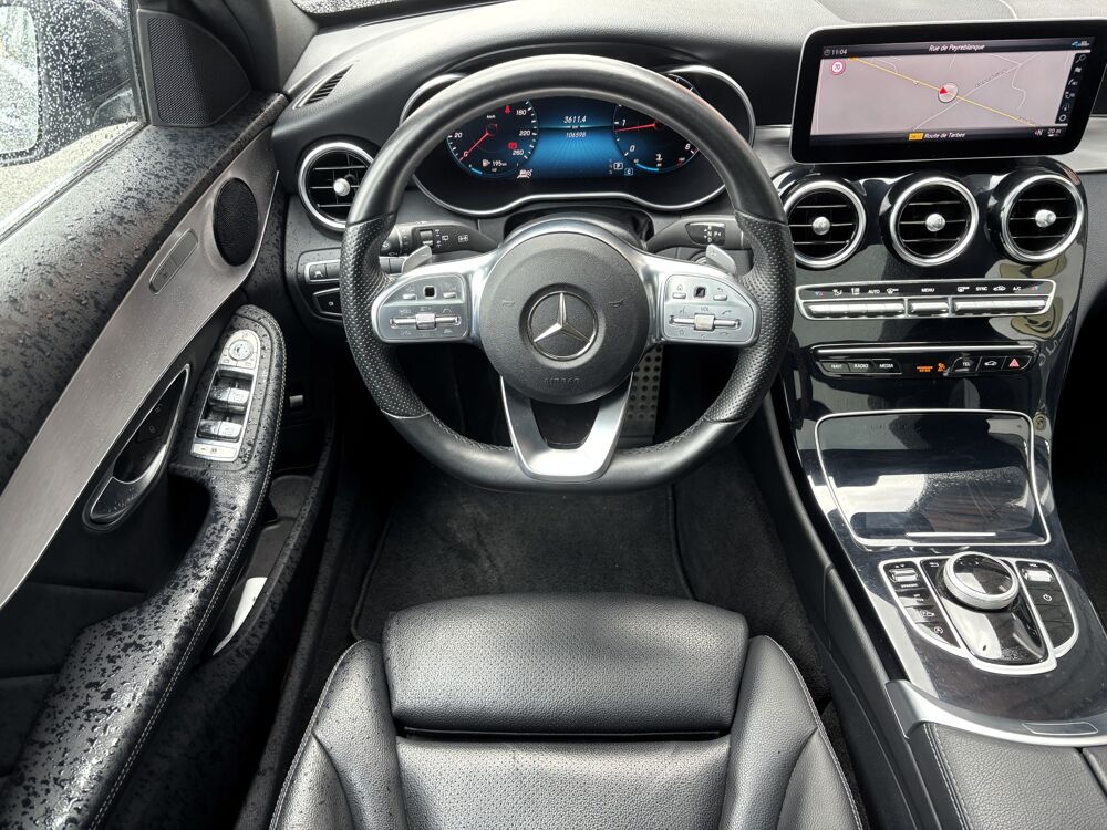 Classe C BREAK (S205) 300 D 245 ch AMG LINE 4 MATIC 9G-TRONIC - ENTRE 2018 occasion 64320 Idron