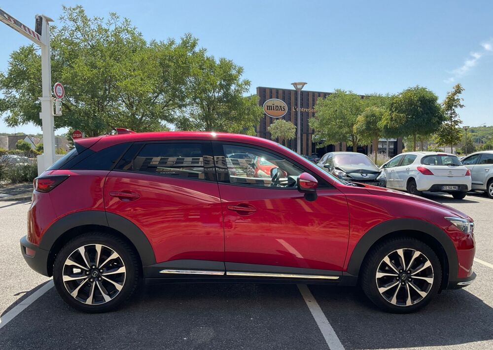 Cx-3 2.0 SKYACTIV-G 120 EXCLUSIVE EDITION 2WD BVA - Attelage- si&egrave; 2019 occasion 78410 Flins-sur-Seine