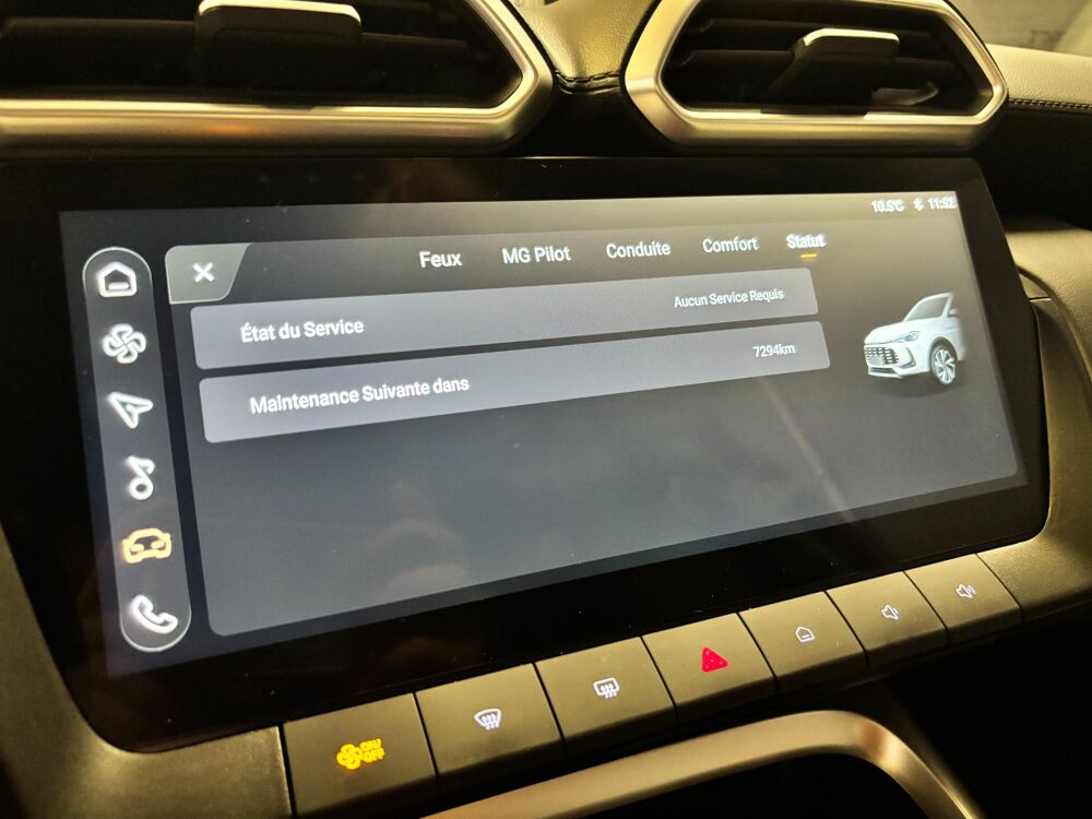 MG.ZS 1.5 197ch 100 FULL-HYBRID HYBRID-PLUS 1.83KWH LUXURY BVA/ CA 2024 occasion 78125 Gazeran