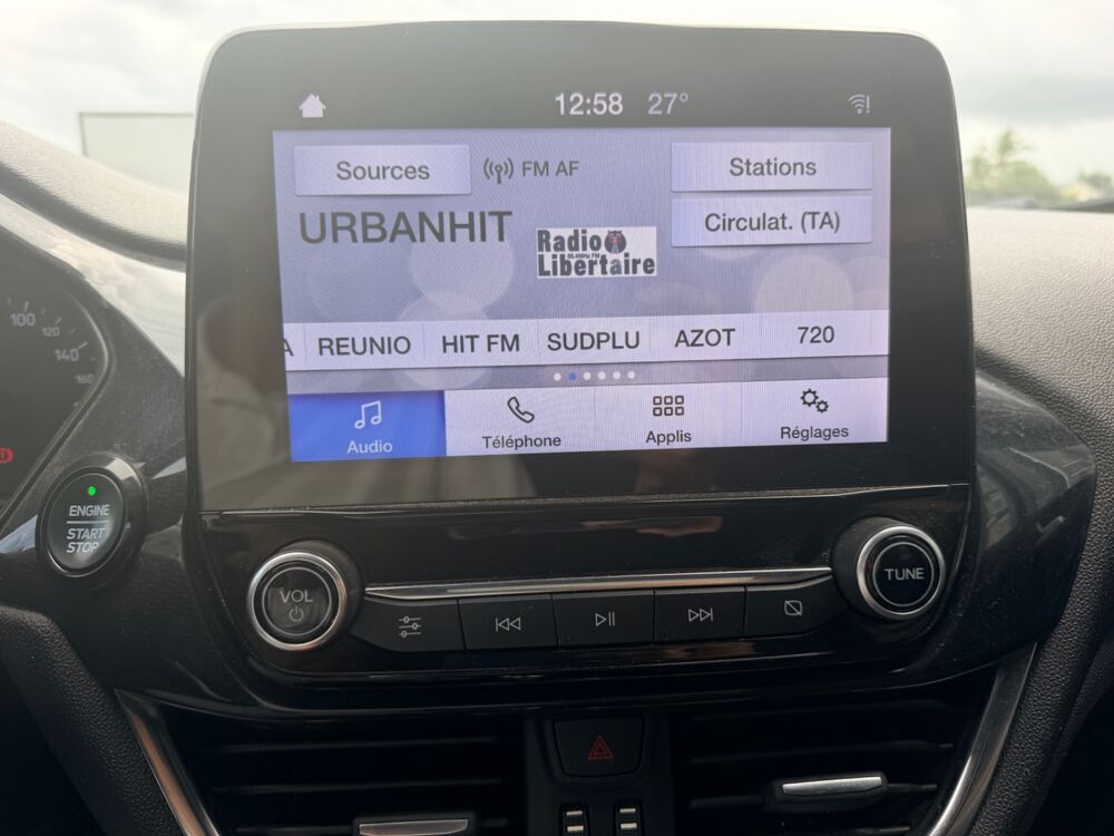 Fiesta 1.0 ECOBOOST 140 CH ST-LINE + RADAR AR + CARPLAY 2019 occasion 97410 Saint-Pierre