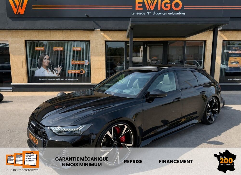 RS6 AVANT 4.0 V8 TFSI 600CH QUATTRO - SUIVI COMPLET AUDI - TOIT 2020 occasion 13700 Marignane