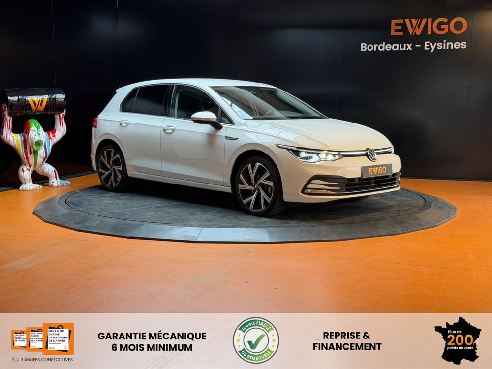 Golf 1.5 E-TSI 150 MHEV HYBRID OPF STYLE DSG BVA - CarPlay - cam&eacute; 2020 occasion 33320 Eysines