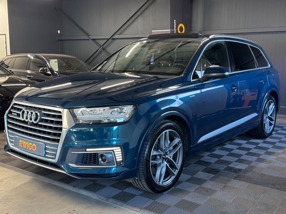 Q7 3.0 TDI E-TRON 373H 260 Ch HYBRID/DIESEL AVUS - TOIT OUVRANT 2018 occasion 79000 Niort