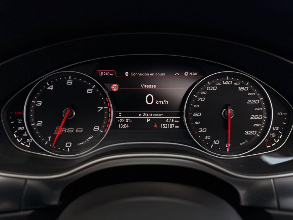 RS6 AVANT 4.0 TFSI 560 EXCLUSIVE QUATTRO TIPTRONIC BVA 2013 occasion 25300 Pontarlier