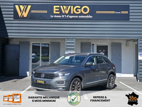 Volkswagen T-ROC 2.0 TDI 150 CARAT DSG BVA / CAMERA DE RECUL CARPLAY REGULATE 2021 occasion Saintes 17100