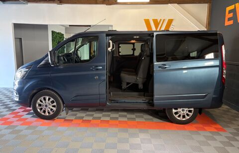 Transit Custom FOURGON 300 2.0 TDCI 170ch L1H1 COURT 6 PL LIMITED BVA S&S / 2021 occasion 76190 &Eacute;calles-Alix