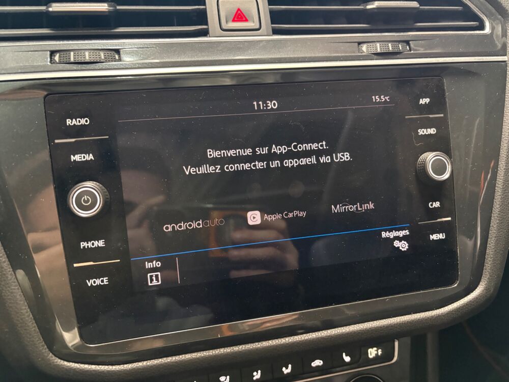 Tiguan ALLSPACE 1.5 TSI 150 CH CARAT DSG / CAMERA / TOIT OUVRANT / 2020 occasion 29000 Quimper