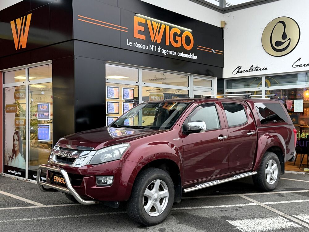 D-MAX II (2) DOUBLE CABINE 2.5 TD 163 CH SOLAR A/C 4X4 BOITE AUTOM 2015 occasion 64320 Idron