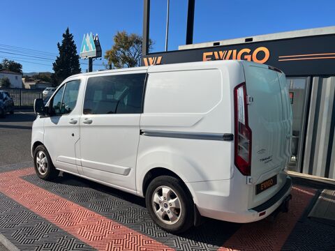 Transit Custom FOURGON 270 2.0 TDCI 170 L1H1 COURT PC-TN LIMITED 2016 occasion 83600 Fr&eacute;jus