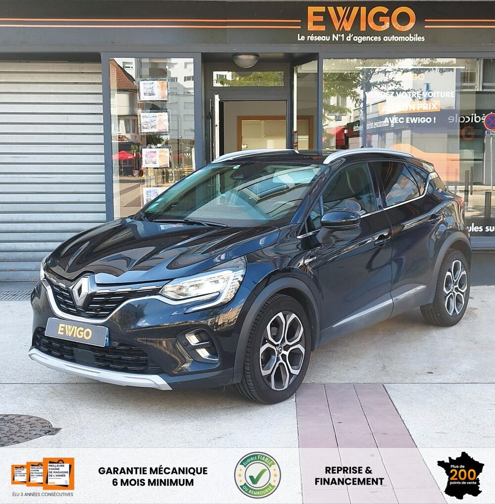 Captur 1.0 TCE GPL 100 INTENS - ENTRETIEN RENAULT - CARPLAY CAMERA 2020 occasion 57600 Forbach