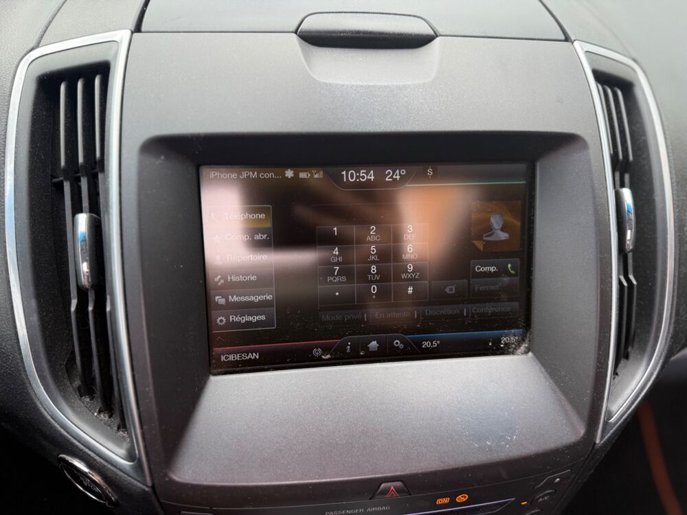 Edge 2.0 TDCI 210 TITANIUM I-AWD 4X4 POWERSHIFT BVA 2016 occasion 25000 Besan&ccedil;on