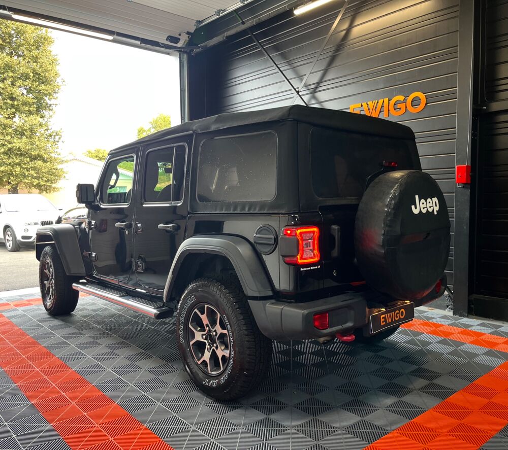 Wrangler UNLIMITED 2.2 CRD RUBICON 200CH BVA/ CARTE GRISE VASP/ SUIVI 2019 occasion 33260 La Teste-de-Buch