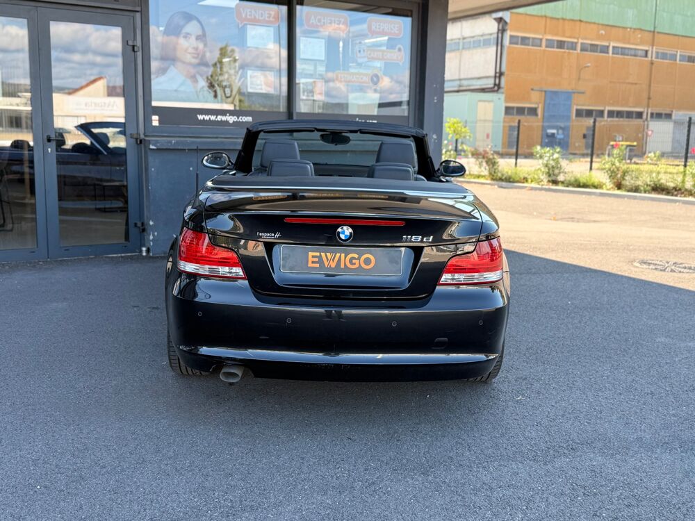 S&eacute;rie 1 CABRIOLET E88 118d 145ch LUXE 2009 occasion 26000 Valence