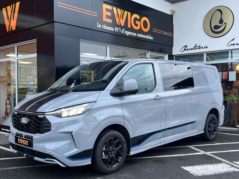 Ford Transit Custom FG II 320 L2H1 2.0 ECOBLUE 170ch CABINE APPROFONDIE SPORT 4x 2025 occasion Idron 64320