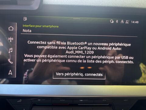 A3 35 TFSI 130c - Sportback - g-Tron - h S TRONIC 7 - CARPLAY - 2023 occasion 76150 Saint-Jean-du-Cardonnay