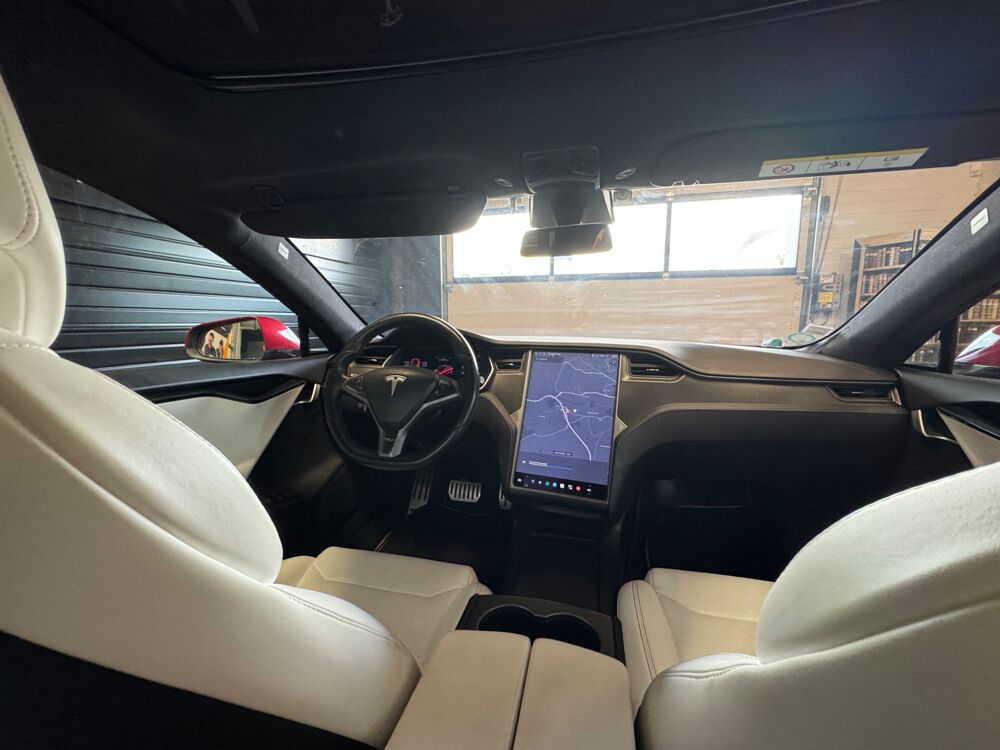 Model S P100D ELECTRIC 610 100KWH LUDICROUS DUAL-MOTOR 4WD BVA 2019 occasion 83600 Fr&eacute;jus