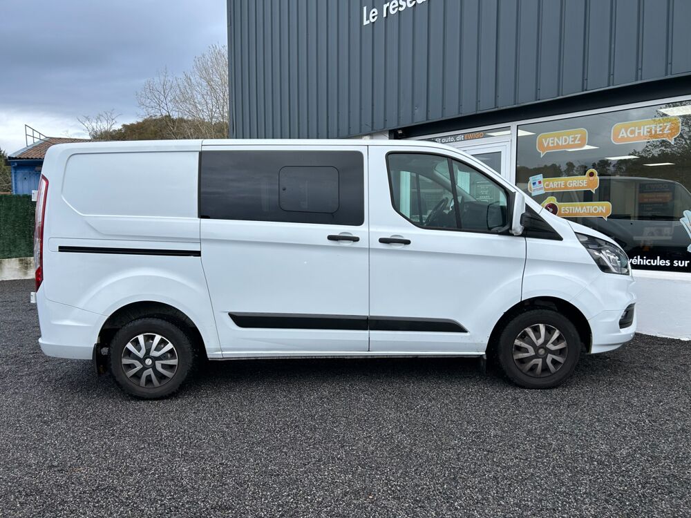 Transit Custom FOURGON 300 L1H1 2.0 ECOBLUE 130ch TREND BUSINESS / ENTRETIE 2023 occasion 64122 Urrugne