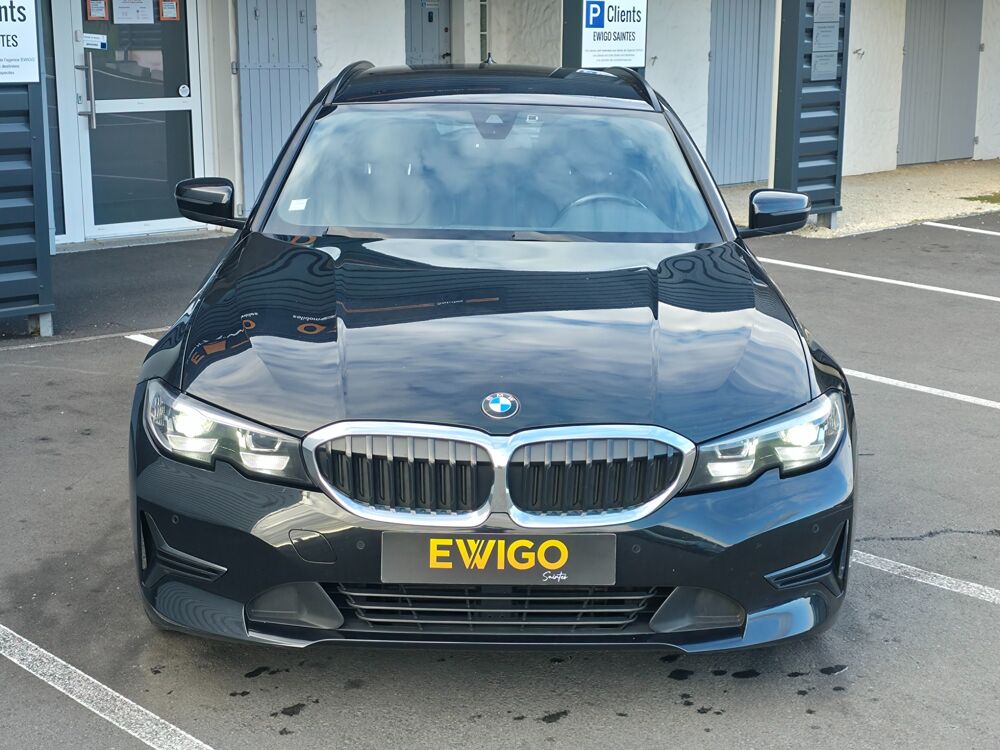 S&eacute;rie 3 TOURING 2.0 318 D 150ch BVA / CAMERA CARPLAY SANS FIL HAYON 2020 occasion 17100 Saintes