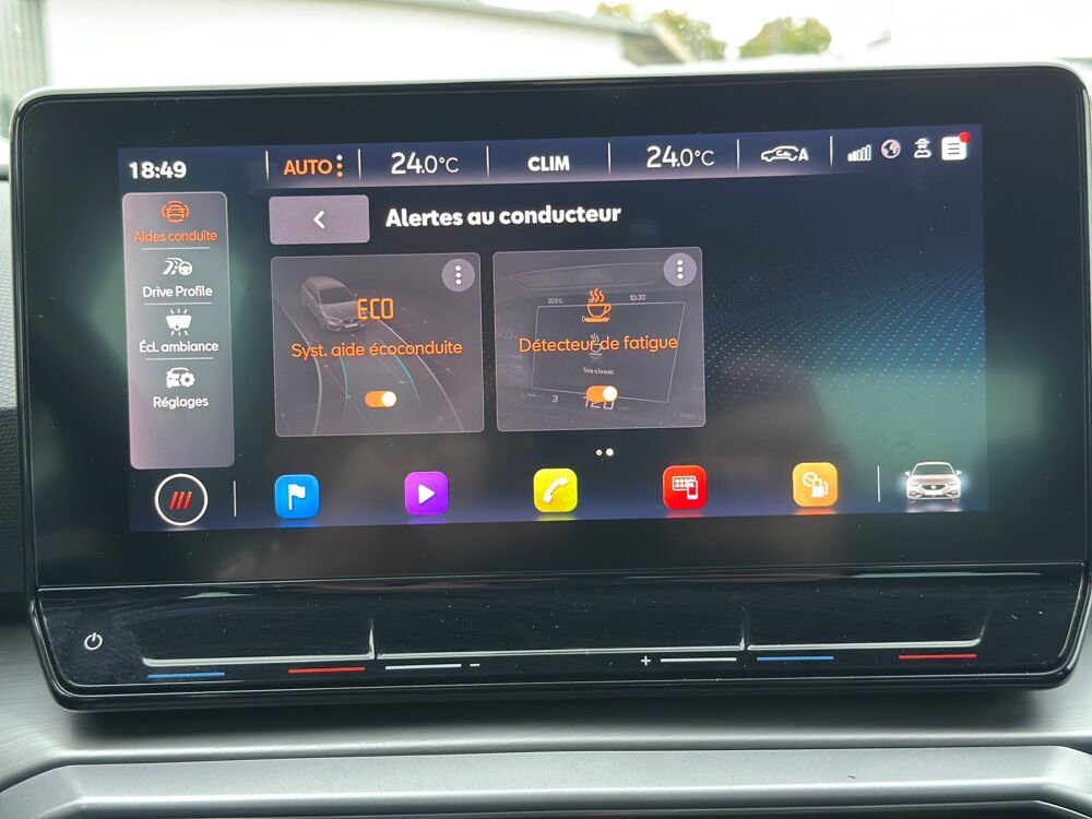 Leon 2.0 TDI 150CH FR DSG / SIEGES ELECTRIQUES A MEMOIRE 2022 occasion 47000 Agen