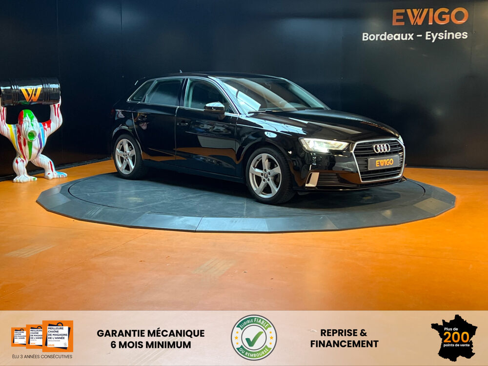 A3 SPORTBACK 1.0 TFSI 115 SPORT S-TRONIC BVA // APPLECARPLAY // 2019 occasion 33320 Eysines
